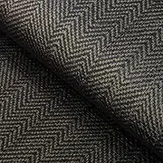 FunStick Black and Gold Geometric Wallpaper Peel and Stick Modern Faux Grasscloth Wall Paper Textured Herringbone Self Adhesive Vinyl Contact Paper for Room Wall Furniture Cabinet Removable 12" x 200"