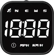 Domary GPS Speedometer Heads up Display Driving Direction Time Display Overspeed Alarm Fatigue Driving Alarm