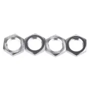 4PCS 17mm Aluminum Wheel Hex Hub Nut for 1/8 RC Model Car Upgraded Parts