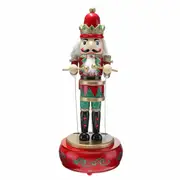 Wooden Guard Nutcracker Soldier Toy Music Box Christmas Decorations Xmas Gift