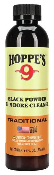 Hoppe's 9 Black Powder Solvent & Patch Lubricant 8oz