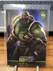 DC Injustice Gods Among Us Arcade Series 3 Containment Doomsday #65 Holo Foil
