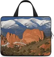 Laptop Case Sleeve Shockproof Computer Carrying Bag Pikes Peak Colorado Laptop Bag Tote Lightweight Notebook Case Cover Traveling Briefcase Handle Bags for Travel Business 13inch, Pikes Peak Colorado