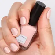 Sundays No.49 Salmon Pink (Sheer) Nail Polish - Light Pastel Subtle Shade USA