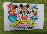 #D19. AUSTRALIAN DISNEY STICKER PACK - CHIP 'N' DALE ON BACK
