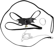 HOLIDYOYO 1Set Lizard Harness Kit Gecko Leash for Reptiles Lightweight Walking Leash for Bearded Dragons for Outdoor Adventures for Pets