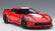 for AUTOART for Corvette for C7 for Grand Sport 2017 Red 1:18 Pre-built Model