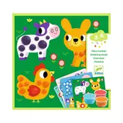 Djeco Dough Circles Modelling Dough Kids/Children Creative Crafts/Art Set 3y+