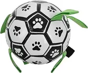 Pet Dog Ball Puppy Soccer Ball Dog Football Dog Outdoor Dog for Large Dogs Small Tennis Balls for Dogs Soft Soccer Puppy Ball Dog Balls for Large Dogs Nylon