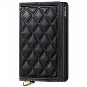 Secrid Premium Slimwallet Compact RFID Wallet - Emboss Diamond Black