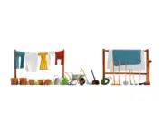 Noch 14800 HO/OO Gauge Garden Accessories