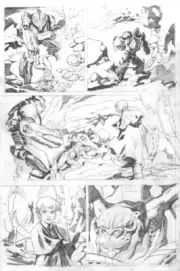 DC StormWatch #25 Original Interior page 15 Guichet/Starlin
