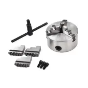 3 Jaw Lathe Chuck Manual Chuck 3" K11-80 Self-centering Lathe Drilling Part 8...