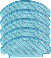 FUIPVGI Pack of 5 Cleaning Cloths Washable Cleaning Cloth Washable Wipes for Ecovacs Deebot OZMO N8, N8+, N8 Pro, N8 Pro+, for Ecovacs Deebot T8, T8+, T8 AIVI, T8 Max (Blue)