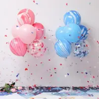 在飛比找樂天市場購物網優惠-生日布置氣球桌飄兒童周歲聚會派對裝飾餐桌擺件