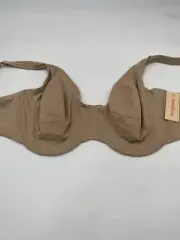 New THIRDLOVE Size 44 D Beige Unlined Full Figure Underwire Bra