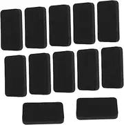 jojofuny 12pcs Magnetic Whiteboard Erasers Portable Dry Erase Erasers for Whiteboards Chalkboards Surfaces Lightweight Washable Easy to Clean Comfortable Grip for Office Classroom