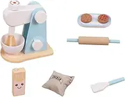 WOONEKY Realistic Mini Mixer Toy for Kids Kids Kitchen for Baby Pretend Play Cooking Toys Set