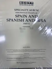 Scott Spain and Spanish Andorra Stamp Album Part II (1961 - 1977)