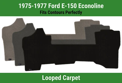 Lloyd Classic Loop Front Row Carpet Mat for 1975-1977 Ford E-150 Econoline (for: Ford)