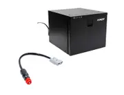 Kings Stayzcool 60L Drawer Camping Fridge Freezer - 68 Can Capacity - 12V/24V + Quick-Connect to Cigarette Plug Adapter