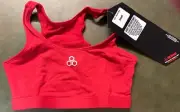 New McDavid Women's Sports Bra, Red, Adult Small