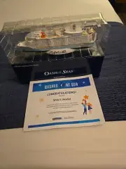 Royal Caribbean Oasis Of The Seas Ship 12” Model - In Unopened Plastic Wrap