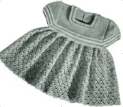 So Nice Crocheted Cutie Dress pattern Sizes 1 and 2