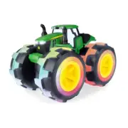 John Deere Monster Treads Deluxe Lightning Wheels Toy Tractor - #46644