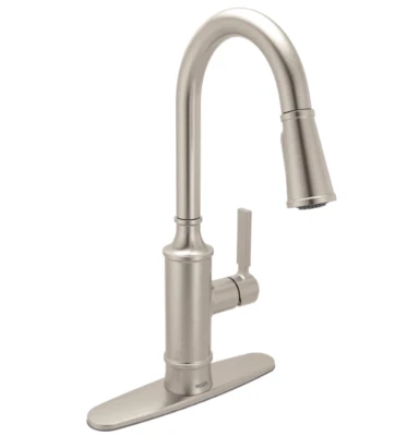 Moen Gilden One-Handle High Arc Pulldown Kitchen Faucet Spot Resistant 87679SRS