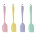 Silicone Cream Butter Spatula Batter Scraper Butter Mixer Cake Brushes Baking