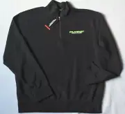 Polo Sport Ralph Lauren Black Half-Zip Pullover Fleece Sweater XXL 2XL NWT