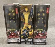 Hasbro Marvel Avengers 12” Titan Hero WOLVERINE & 2 THOR (3) Action Figures