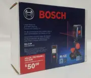 BOSCH Laser Measure and Self-Leveling Cross-Line Combo Kit