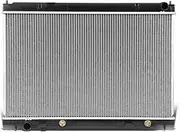 DNA Motoring OEM-RA-13012 Factory Style Aluminum Cooling Radiator Compatible with 09-10 INFINITI M35 / 06-10 M45 AT