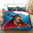 Dashing swordsman 3D Print Duvet Quilt Doona Covers Pillow Case Bedding Sets