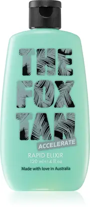 The Fox Tan Quick Elixir body cream tanning accelerator 120 ml
