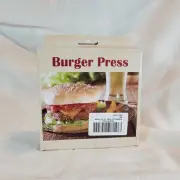 Hamburger Press Patty Maker for 1/4 to 1/2 Lb Aluminum Non-Stick Burger Press