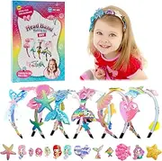 Girls Headband Making Kit, Best Gifts for 6+ Year Old Girls DIY Hair Bands for Kids Make Your Own Fashion Headband Fashion Hair Accessories Making Set