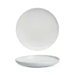 Fortessa Cloud Terre 10.75 Coupe Dinner Plate, White, Set of 4