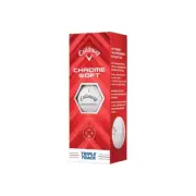 CALLAWAY Golf Ball CHROME SOFT Triple Track Ball White 3 Pieces BL CG CHRMSFT 24