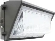 1-10V Dimmable 120W LED Wall Pack Light with Dusk to Dawn Photocell, 100-277V 16