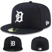 New Era Detroit Tigers Youth Fitted Hat Kids Authentic 2018 Home Navy Size 6 3/8