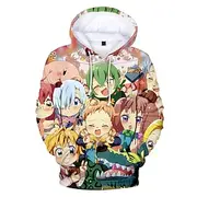 The Seven Deadly Sins Cosplay Cosplay Costume Hoodie Anime Graphic Printing Harajuku Graphic For Men's Women's Adults' Back To School