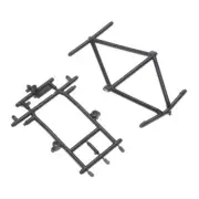 Axial 1/10 SMT10 Grave Digger Monster AX31361 Monster Truck Cage Roof Hood