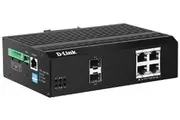 D-Link 6-Port Gb Industrial Smart Managed PoE Switch With 4-PoE [DIS-F200G-6PS-E]