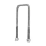 Sunrise U-Bolts with Nyloc Nut 1/2" Galvanised - 50mm Square, 175mm - UB50S175G