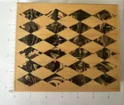 VTG ~ P6061 Diamond Tape Background ~ Rubber Stamp 6" x 5" x 1"