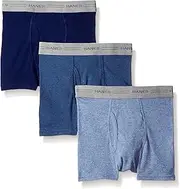 [Hanes] Big Boys' Comfort Flex Dyed Boxer Brief (Pack of 3)