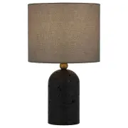 Livia Table Lamp, Black